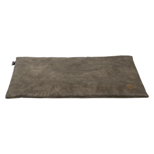 JACK AND VANILLA – Edles Stützkissen für Hunde – Robuster Käfig, Bett, Korb und Bettmatte, Allen Komfort für kleine bis große Hunde – Farbe Stein, M, 73 x 45 cm von JACK AND VANILLA