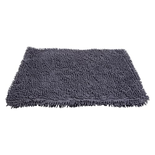 JACK AND VANILLA, Coussin für Firmentiere aus Mousse mit hoher Dichte, feuchtigkeitsbeständig, modernes graues Design, Größe XL 104 x 68 cm, Modell Rastah Dry von JACK AND VANILLA