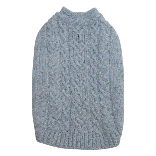 JACK AND VANILLA, Stylischer Hundepullover in Hellblau, modernes Design, schmale Passform, bequem und atmungsaktiv, ideal für alle Gelegenheiten, Größe L, Modell 5Th Avenue Dogwalk von JACK AND VANILLA