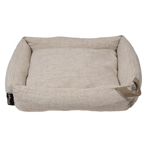 JACK AND VANILLA, Elegantes Sofa in Beige für kleine Räume, modernes und Komfortables Design, ideal für Wohnungen, pflegeleicht, Maße 55 x 50 x 12 cm, Modell Luxor JACK AND VANILLA, Elegantes Sofa in Beige für kleine Räume, modernes und Komfortables Design, ideal für Wohnungen, pflegeleicht, Maße 55 x 50 x 12 cm, Modell Luxor von JACK AND VANILLA