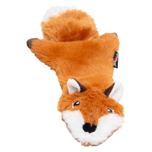 JACK AND VANILLA, Flatties Hundespielzeug, Fuchs, Orange, 30 cm, realistisches Design, klingt und waschbar, ideal für interaktive Spiele, leuchtende Farben JACK AND VANILLA, Flatties Hundespielzeug, Fuchs, Orange, 30 cm, realistisches Design, klingt und waschbar, ideal für interaktive Spiele, leuchtende Farben von JACK AND VANILLA