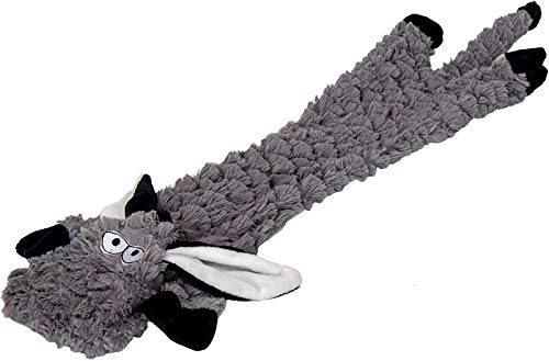 JACK AND VANILLA, Esel-Plüschtier für Hunde, 70 cm, realistisches Design, Sound und waschbar, ideal für interaktive Spiele, leuchtende Farbe, Flatties-Modell JACK AND VANILLA, Esel-Plüschtier für Hunde, 70 cm, realistisches Design, Sound und waschbar, ideal für interaktive Spiele, leuchtende Farbe, Flatties-Modell von JACK AND VANILLA