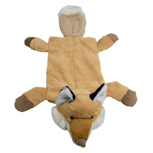 JACK AND VANILLA, Fuchs-Plüschtier für Hunde, 70 cm, realistisches Design, Sound und waschbar, ideal für interaktive Spiele, leuchtende Farbe, Flatties-Modell JACK AND VANILLA, Fuchs-Plüschtier für Hunde, 70 cm, realistisches Design, Sound und waschbar, ideal für interaktive Spiele, leuchtende Farbe, Flatties-Modell von JACK AND VANILLA
