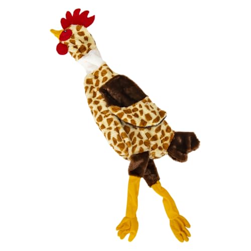JACK AND VANILLA, Plüsch-Hühnerspielzeug für Hunde 70 cm, realistisches Design, Sound und waschbar, ideal für interaktive Spiele, leuchtende Farbe, Flatties-Modell JACK AND VANILLA, Plüsch-Hühnerspielzeug für Hunde 70 cm, realistisches Design, Sound und waschbar, ideal für interaktive Spiele, leuchtende Farbe, Flatties-Modell von JACK AND VANILLA