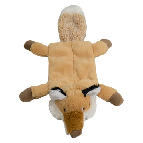 JACK AND VANILLA, Fuchs-Plüschtier für Hunde, 45 cm, realistisches Design, Sound und waschbar, ideal für interaktive Spiele, leuchtende Farbe, Flatties-Modell JACK AND VANILLA, Fuchs-Plüschtier für Hunde, 45 cm, realistisches Design, Sound und waschbar, ideal für interaktive Spiele, leuchtende Farbe, Flatties-Modell von JACK AND VANILLA