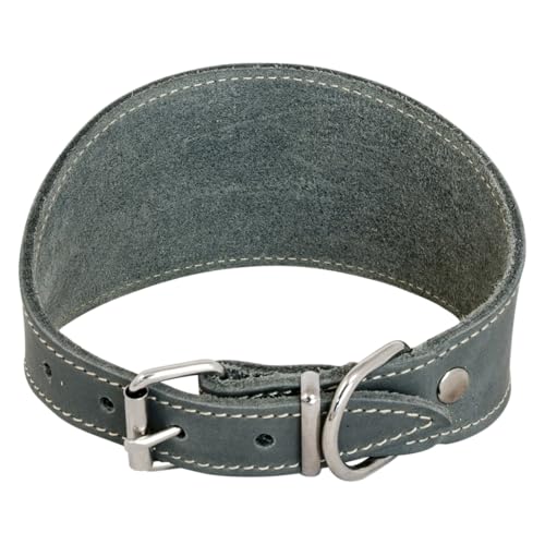 JACK AND VANILLA, Windhundhalsband für Hunde, Modell für fettige Haut, grau, Größe 37 cm JACK AND VANILLA, Windhundhalsband für Hunde, Modell für fettige Haut, grau, Größe 37 cm von JACK AND VANILLA