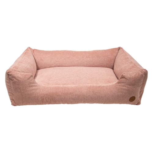 JACK AND VANILLA, Haustiersofa mit optimalem Komfort, Elegantes Design, langlebige Materialien, waschbares Futter, ideal für Hunde und Katzen, Maße 120 x 82 cm, rosa Farbe JACK AND VANILLA, Haustiersofa mit optimalem Komfort, Elegantes Design, langlebige Materialien, waschbares Futter, ideal für Hunde und Katzen, Maße 120 x 82 cm, rosa Farbe von JACK AND VANILLA