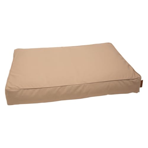 JACK AND VANILLA, bequemes und Elegantes Hundebett, herausnehmbares und waschbares Futter, modernes beiges Design, ideal für alle Hundegrößen, Größe L, beige Farbe, Zeitloses Memphis-Modell von JACK AND VANILLA