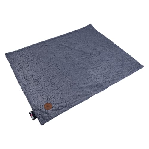 JACK AND VANILLA, Hundedecke, maßstabsgetreues Modell, Grau, Größe XL-XXL, 150 x 100 cm von JACK AND VANILLA