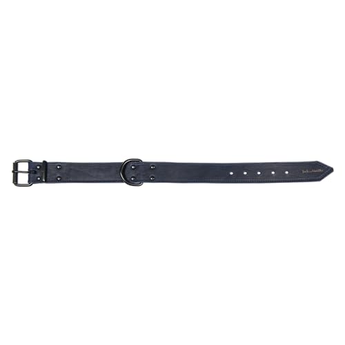 JACK AND VANILLA, Hundehalsband, Black Label-Modell, Blaue Farbe, Größe 30 mm x 50 cm JACK AND VANILLA, Hundehalsband, Black Label-Modell, Blaue Farbe, Größe 30 mm x 50 cm von JACK AND VANILLA