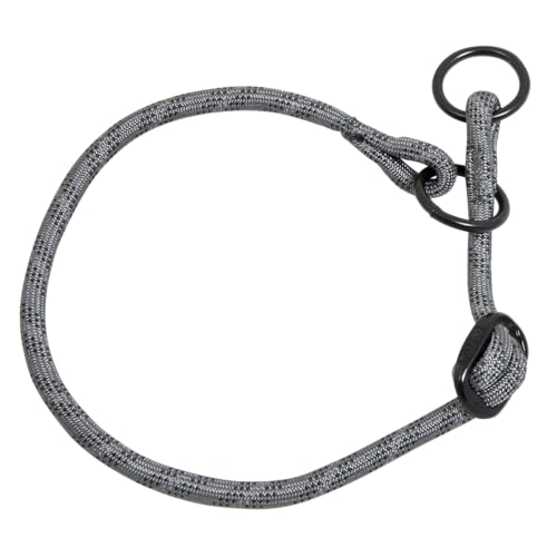 JACK AND VANILLA – Hundehalsband mit großen leuchtenden Punkten – mit leuchtenden Punkten, Gute Sichtbarkeit – für Jede Hundegröße – Grau, Größe 8 mm x 30–35 cm JACK AND VANILLA – Hundehalsband mit großen leuchtenden Punkten – mit leuchtenden Punkten, Gute Sichtbarkeit – für Jede Hundegröße – Grau, Größe 8 mm x 30–35 cm von JACK AND VANILLA