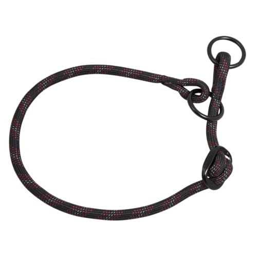 JACK AND VANILLA, Hundehalsband, Modell mit leuchtenden Punkten, Schwarze Farbe, Größe 8 mm x 50–65 cm JACK AND VANILLA, Hundehalsband, Modell mit leuchtenden Punkten, Schwarze Farbe, Größe 8 mm x 50–65 cm von JACK AND VANILLA