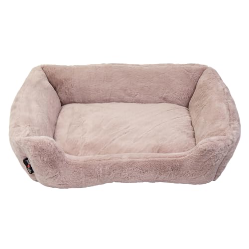 JACK AND VANILLA, Hundekissen, Sofamodell Softy, Rosa, S, 60 x 52 x 18 cm von JACK AND VANILLA