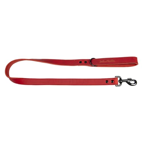 JACK AND VANILLA, Hundeleine, Black Label-Modell, rote Farbe, Größe 25 mm x 100 cm JACK AND VANILLA, Hundeleine, Black Label-Modell, rote Farbe, Größe 25 mm x 100 cm von JACK AND VANILLA