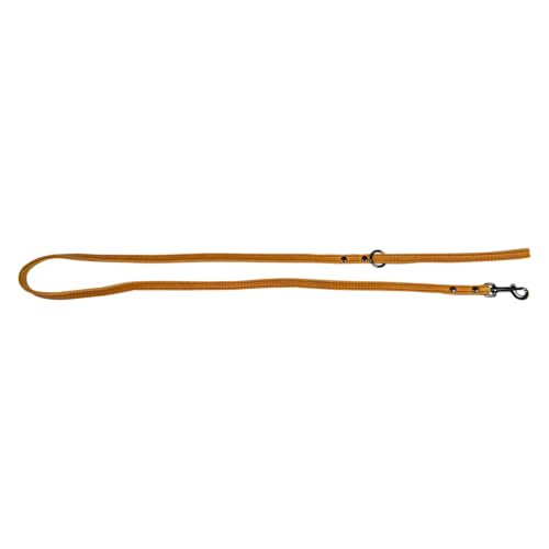 JACK AND VANILLA, Hundeleine, Black Label-Modell, Farbe Cognac, Größe 10 mm x 120 cm von JACK AND VANILLA