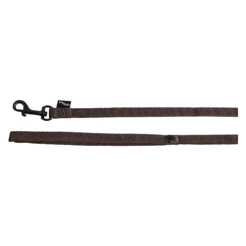 JACK AND VANILLA, Hundeleine, Comfort Tube Nylon-Modell, braune Farbe, Größe L, 25 mm x 122 cm JACK AND VANILLA, Hundeleine, Comfort Tube Nylon-Modell, braune Farbe, Größe L, 25 mm x 122 cm von JACK AND VANILLA
