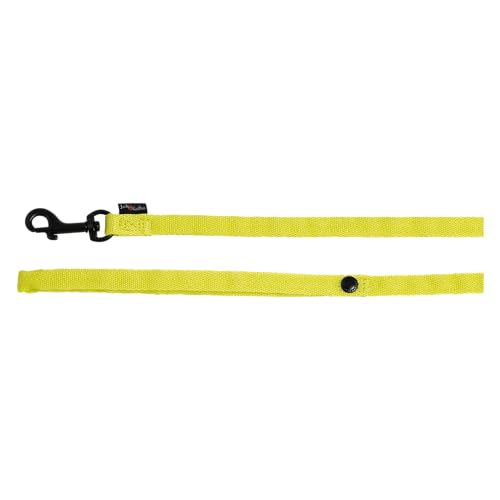 JACK AND VANILLA, Hundeleine, Modell Comfort Tube Nylon, Farbe Gelb, Größe S, 15 mm x 152 cm JACK AND VANILLA, Hundeleine, Modell Comfort Tube Nylon, Farbe Gelb, Größe S, 15 mm x 152 cm von JACK AND VANILLA