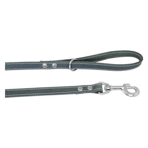 JACK AND VANILLA, Hundeleine, Modell aus geöltem Leder, grau, Größe 10 mm x 120 cm JACK AND VANILLA, Hundeleine, Modell aus geöltem Leder, grau, Größe 10 mm x 120 cm von JACK AND VANILLA