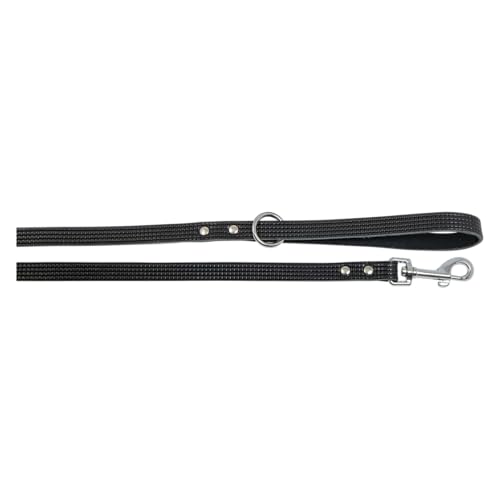 JACK AND VANILLA, Hundeleine, Modell Monaco, Farbe Schwarz, Größe 14 mm x 100 cm JACK AND VANILLA, Hundeleine, Modell Monaco, Farbe Schwarz, Größe 14 mm x 100 cm von JACK AND VANILLA