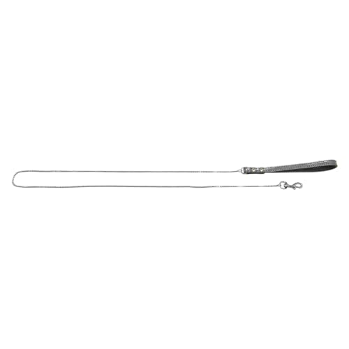 JACK AND VANILLA, Hundeleine Modell Monaco, silberfarben, Größe 10 mm x 110 cm JACK AND VANILLA, Hundeleine Modell Monaco, silberfarben, Größe 10 mm x 110 cm von JACK AND VANILLA