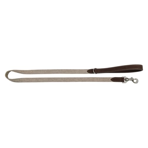 JACK AND VANILLA, Hundeleine, Modell Quebec, braune Farbe, Größe 20 mm x 120 cm von JACK AND VANILLA