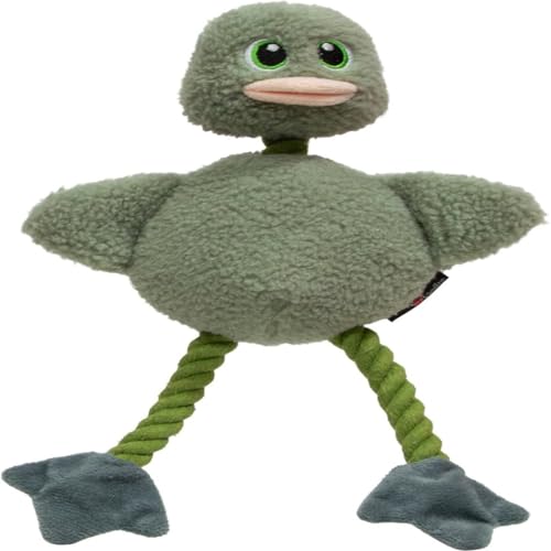 JACK AND VANILLA, Hundespielzeug, Ente, 30 cm, aus weichem und attraktivem Plüsch, Modell Amidoo, EIN Muss für die Erweckung und Unterhaltung Ihres Vierbeiners JACK AND VANILLA, Hundespielzeug, Ente, 30 cm, aus weichem und attraktivem Plüsch, Modell Amidoo, EIN Muss für die Erweckung und Unterhaltung Ihres Vierbeiners von JACK AND VANILLA