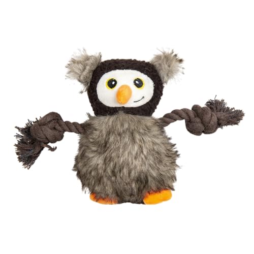 JACK AND VANILLA, Braunes Pinguin-Plüschspielzeug für Hunde und Katzen, weich und langlebig, mit integrierter Pfeife, leicht und maschinenwaschbar, 22 cm, braun JACK AND VANILLA, Braunes Pinguin-Plüschspielzeug für Hunde und Katzen, weich und langlebig, mit integrierter Pfeife, leicht und maschinenwaschbar, 22 cm, braun von JACK AND VANILLA