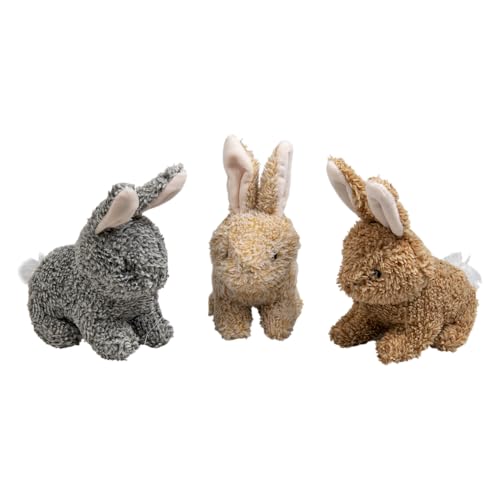 JACK AND VANILLA, Samtiges Stoffspielzeug für Hunde und Katzen, süßes Hasendesign, langlebig und leicht zu reinigen, ideal zum Kuscheln und Spielen, 18 cm, leuchtende Farbe JACK AND VANILLA, Samtiges Stoffspielzeug für Hunde und Katzen, süßes Hasendesign, langlebig und leicht zu reinigen, ideal zum Kuscheln und Spielen, 18 cm, leuchtende Farbe von JACK AND VANILLA