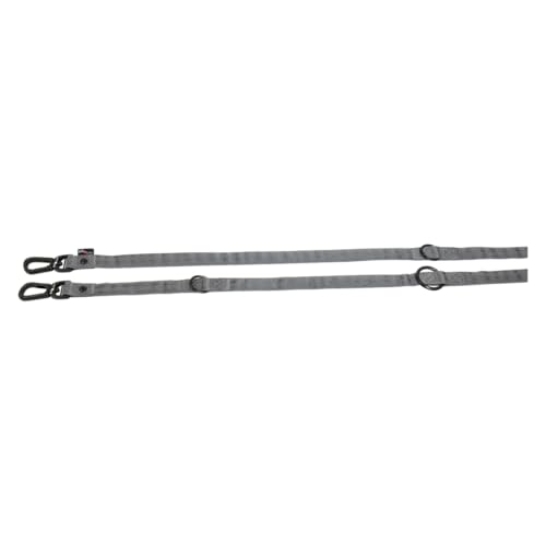 JACK AND VANILLA, Hundetrainingsleine, Komfortschlauchmodell, Nylon, grau, Größe 20 mm x 200 cm JACK AND VANILLA, Hundetrainingsleine, Komfortschlauchmodell, Nylon, grau, Größe 20 mm x 200 cm von JACK AND VANILLA