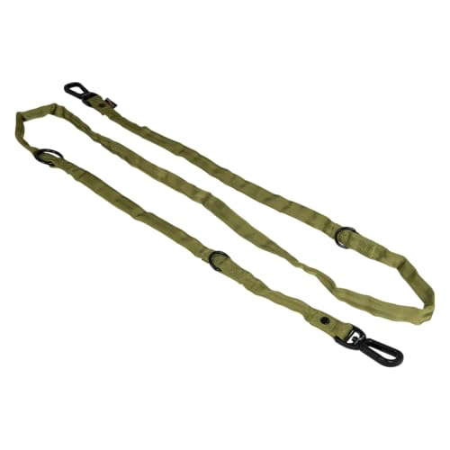 JACK AND VANILLA, Hundetrainingsleine, Komfortschlauchmodell, Nylon, grüne Farbe, Größe 20 mm x 200 cm von JACK AND VANILLA