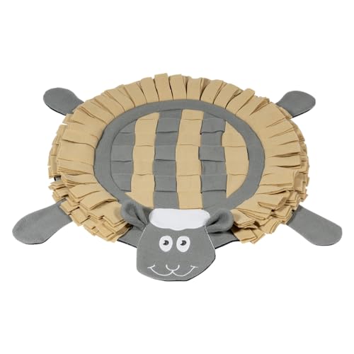 JACK AND VANILLA, Innovative Schnüffelmatte für Hunde, REGT den Geruch an, weicher und strapazierfähiger Stoff, maschinenwaschbar, 64 x 72 cm, Schaffarbe, Seek'N-Modell JACK AND VANILLA, Innovative Schnüffelmatte für Hunde, REGT den Geruch an, weicher und strapazierfähiger Stoff, maschinenwaschbar, 64 x 72 cm, Schaffarbe, Seek'N-Modell von JACK AND VANILLA