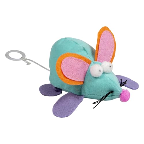 JACK AND VANILLA, Interaktive Vibrationsmaus für Katzen, REGT den Jagdinstinkt an, langlebige Materialien, einfach zu bedienen, 11 cm, Katzenspielzeugmodell JACK AND VANILLA, Interaktive Vibrationsmaus für Katzen, REGT den Jagdinstinkt an, langlebige Materialien, einfach zu bedienen, 11 cm, Katzenspielzeugmodell von JACK AND VANILLA