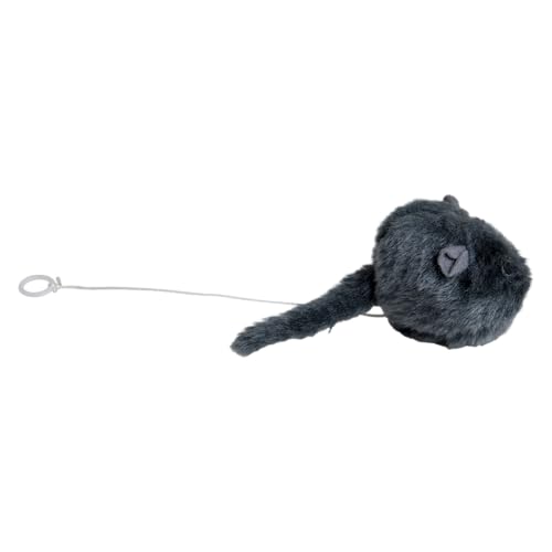 JACK AND VANILLA, interaktive Vibrationsmaus für Katzen, stimuliert den Jagdinstinkt, langlebige Materialien, einfach zu bedienen, Größe 6,5 cm, grau, Katzenspielzeugmodell JACK AND VANILLA, interaktive Vibrationsmaus für Katzen, stimuliert den Jagdinstinkt, langlebige Materialien, einfach zu bedienen, Größe 6,5 cm, grau, Katzenspielzeugmodell von JACK AND VANILLA