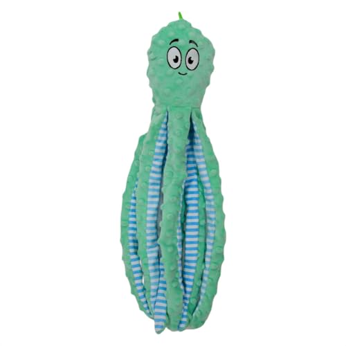 JACK AND VANILLA, Interaktives Hundespielzeug in Oktopusform, 45 cm, Apfelgrün, weich und langlebig, ideal für große Größen, maschinenwaschbar, garantierter Spaß, Modell Bubble Plush JACK AND VANILLA, Interaktives Hundespielzeug in Oktopusform, 45 cm, Apfelgrün, weich und langlebig, ideal für große Größen, maschinenwaschbar, garantierter Spaß, Modell Bubble Plush von JACK AND VANILLA