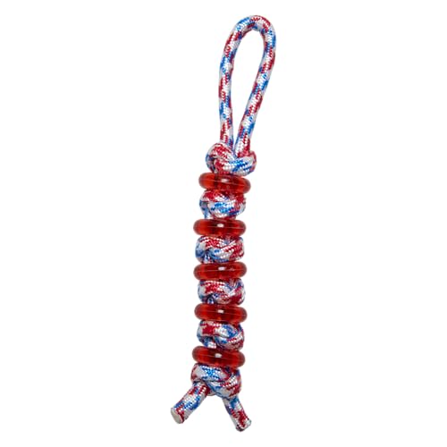 JACK AND VANILLA Langlebiges Kauspielzeug für Hunde, geistige Stimulation und Zahngesundheit, 36 cm Länge, Nicht spezifiziert, für alle Rassen, Borabora-Modell von JACK AND VANILLA