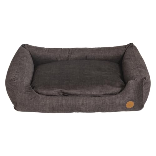 JACK AND VANILLA, Hundekissen, Sofa Modell Manchester, Farbe Braun, L 100 x 70 x 27 cm von JACK AND VANILLA