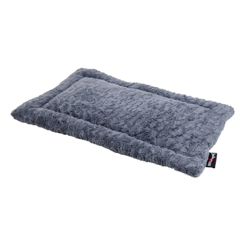 JACK AND VANILLA, Hundekäfigkissen, maßstabsgetreues Modell, Grau, XXL, 119 x 73 cm von JACK AND VANILLA
