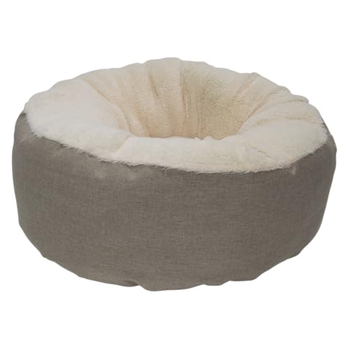 JACK AND VANILLA, Korb, Modell Nimba, bequem für Hunde und Katzen, modernes Design, optimaler Komfort, herausnehmbares und waschbares Futter, Maße 60 x 60 cm, Sandfarbe JACK AND VANILLA, Korb, Modell Nimba, bequem für Hunde und Katzen, modernes Design, optimaler Komfort, herausnehmbares und waschbares Futter, Maße 60 x 60 cm, Sandfarbe von JACK AND VANILLA