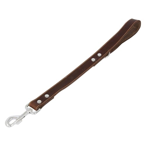 JACK AND VANILLA, Kurze Hundeleine, Modell aus geöltem Leder, braune Farbe, Größe 25 mm x 50 cm JACK AND VANILLA, Kurze Hundeleine, Modell aus geöltem Leder, braune Farbe, Größe 25 mm x 50 cm von JACK AND VANILLA