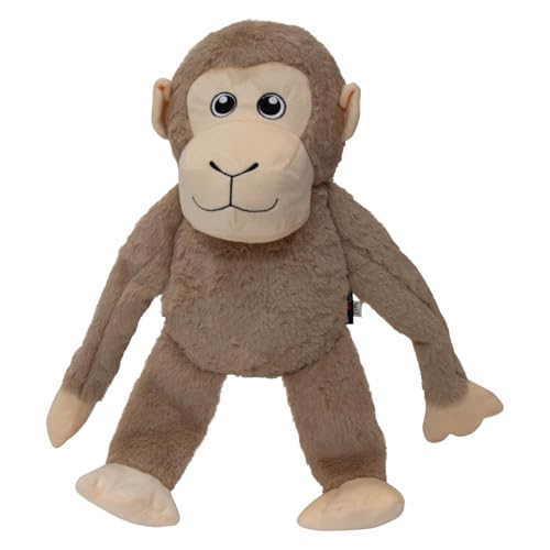 JACK AND VANILLA, Kuscheltier AFFE mit Squeeker und Crunchy-Textur für Hunde und Katzen, 20 cm, Mehrfarbig, stimuliert die Interaktivität und reduziert Langeweile JACK AND VANILLA, Kuscheltier AFFE mit Squeeker und Crunchy-Textur für Hunde und Katzen, 20 cm, Mehrfarbig, stimuliert die Interaktivität und reduziert Langeweile von JACK AND VANILLA