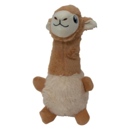 JACK AND VANILLA, Kuscheltier Alpaka mit Squeeker für Hunde und Katzen, Spielzeug aus weichem und langlebigem Stoff, maschinenwaschbar, 16 cm, Beige, für alle Rassen JACK AND VANILLA, Kuscheltier Alpaka mit Squeeker für Hunde und Katzen, Spielzeug aus weichem und langlebigem Stoff, maschinenwaschbar, 16 cm, Beige, für alle Rassen von JACK AND VANILLA