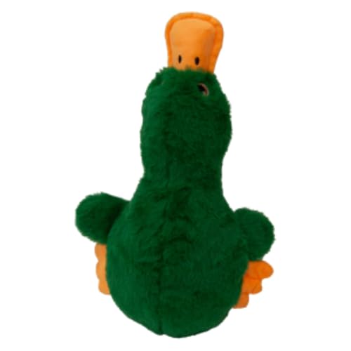 JACK AND VANILLA, Kuscheltier Ente mit Squeeker für Hunde und Katzen, interaktives Spielzeug aus weichen und langlebigen Materialien, ideal zum Spielen, 21 cm, Grün und Weiß JACK AND VANILLA, Kuscheltier Ente mit Squeeker für Hunde und Katzen, interaktives Spielzeug aus weichen und langlebigen Materialien, ideal zum Spielen, 21 cm, Grün und Weiß von JACK AND VANILLA