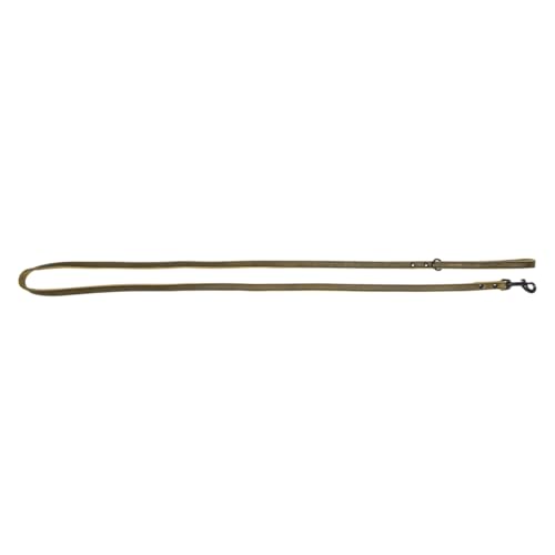 JACK AND VANILLA, Lange Hundeleine, Black Label-Modell, grüne Farbe, Größe 12 mm x 180 cm von JACK AND VANILLA