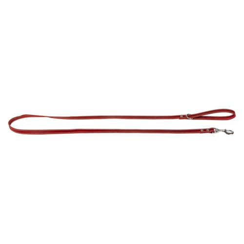JACK AND VANILLA, Lange Leine für Hunde, Modell aus geöltem Leder, rote Farbe, Größe 12 mm x 180 cm JACK AND VANILLA, Lange Leine für Hunde, Modell aus geöltem Leder, rote Farbe, Größe 12 mm x 180 cm von JACK AND VANILLA