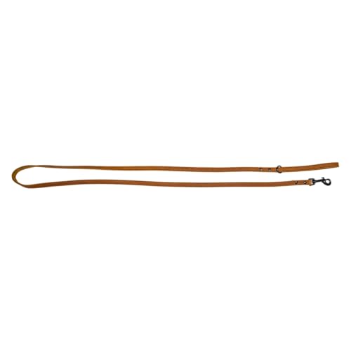 JACK AND VANILLA, Lange Leine für Hunde, Black Label-Modell, Farbe Cognac, Größe 12 mm x 180 cm JACK AND VANILLA, Lange Leine für Hunde, Black Label-Modell, Farbe Cognac, Größe 12 mm x 180 cm von JACK AND VANILLA