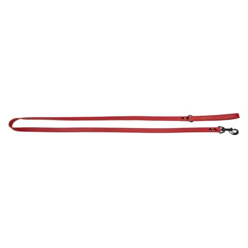 JACK AND VANILLA, Lange Leine für Hunde, Black Label-Modell, rote Farbe, Größe 18 mm x 180 cm von JACK AND VANILLA