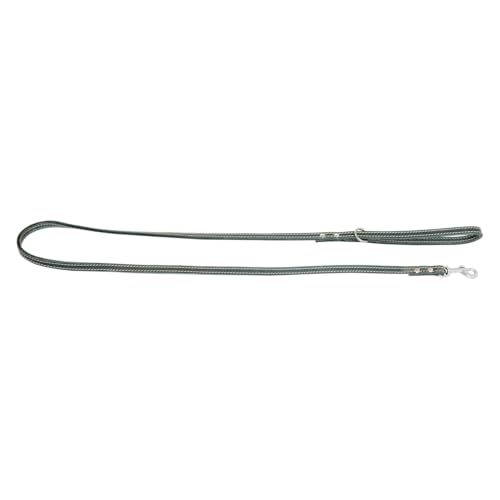 JACK AND VANILLA, Lange Leine für Hunde, Modell aus geöltem Leder, grau, Größe 16 mm x 150 cm JACK AND VANILLA, Lange Leine für Hunde, Modell aus geöltem Leder, grau, Größe 16 mm x 150 cm von JACK AND VANILLA
