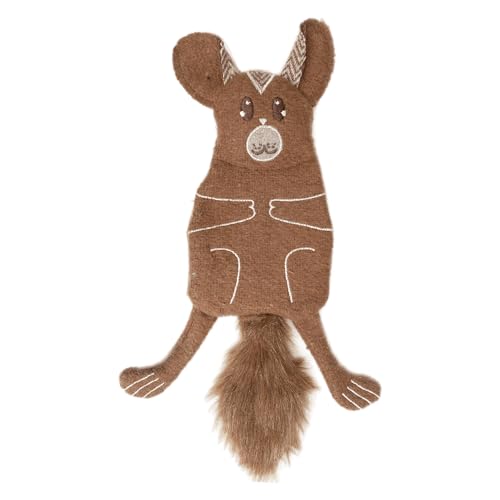 JACK AND VANILLA, Robustes Hundespielzeug, REGT den Jagdinstinkt an, leicht zu reinigen, ideal für mittelgroße bis große Hunde, 34 cm, leuchtende Farben von JACK AND VANILLA
