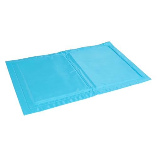 JACK AND VANILLA, Hundekäfigmatte, Kühlmatte, Kühlmodell, Blau/Grau, Größe S, 58 x 40 cm von JACK AND VANILLA