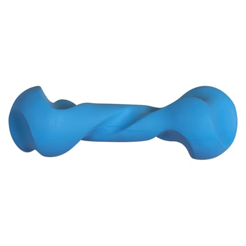 JACK AND VANILLA, Interaktives Hundespielzeug aus gedrehtem Knochen, Speckduft, langlebig und ungiftig, ideal zum Spielen drinnen und draußen, 11 cm, Mehrfarbig, Playscent-Modell von JACK AND VANILLA